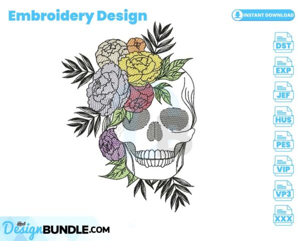 boho-skull-with-flowers-embroidery-design