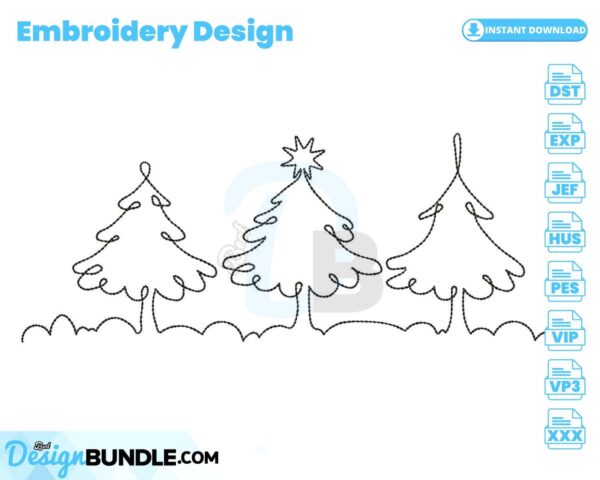 christmas-trees-line-art-embroidery-design