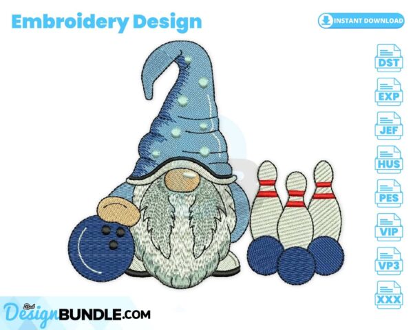 bowling-gnome-embroidery-design