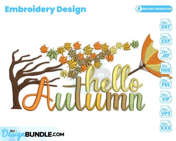 hello-autumn-embroidery-design