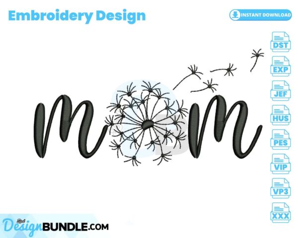 mom-embroidery-design