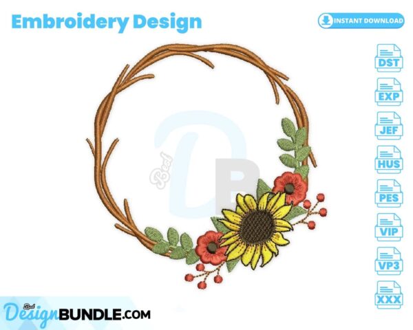 wreath-fall-embroidery-design