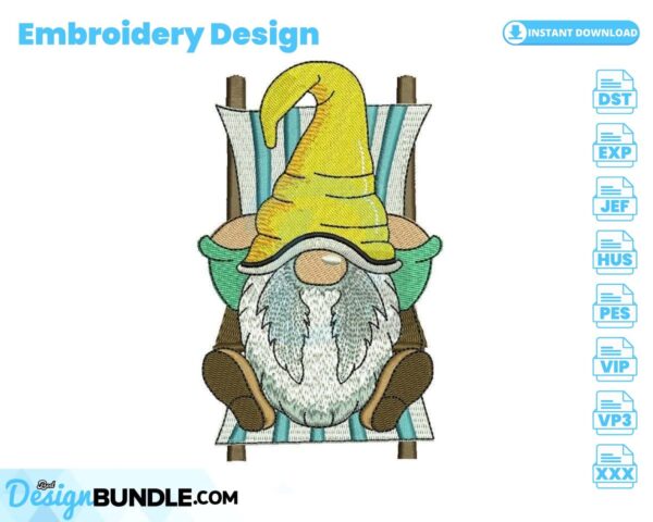 relax-gnome-embroidery-design