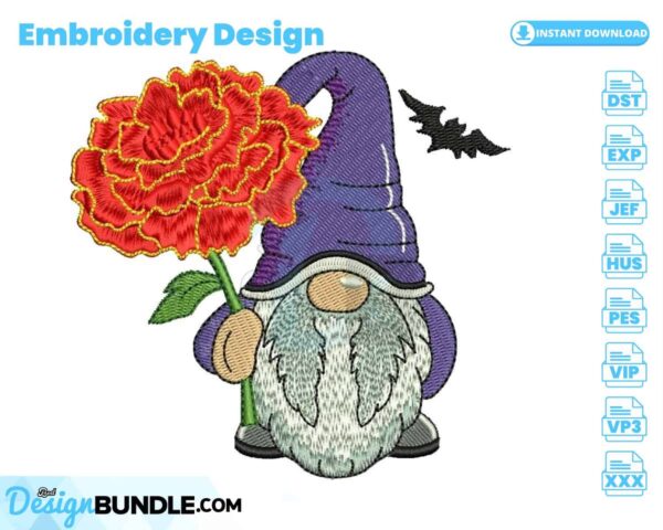 october-marigold-gnome-embroidery-design