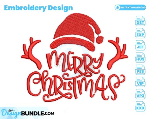 merry-christmas-embroidery-design