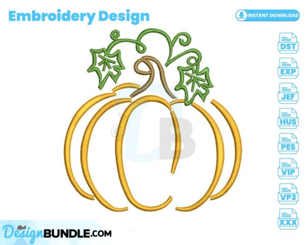 pumpkin-embroidery-design