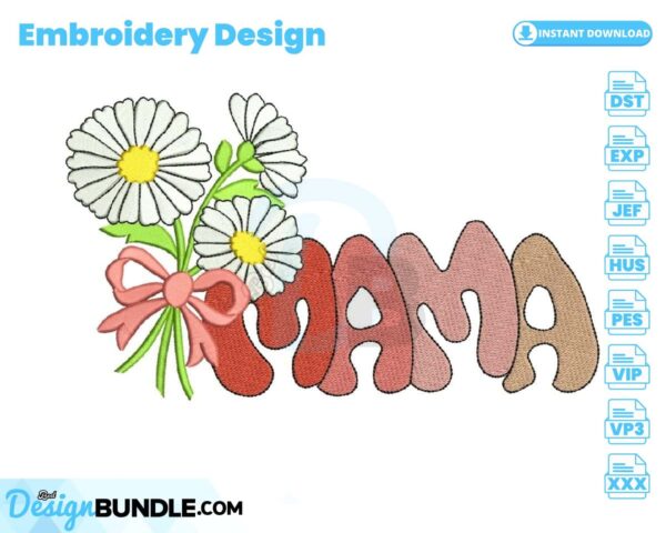mama-flower-embroidery-design