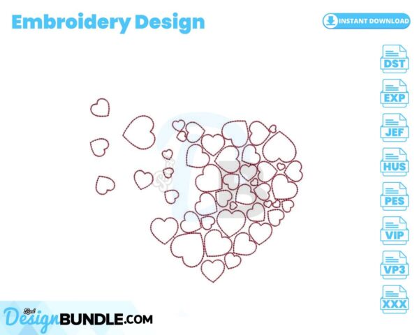 hearts-embroidery-design