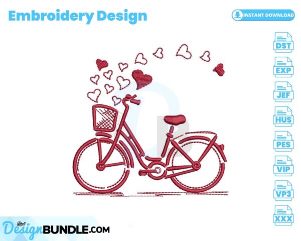 valentines-bike-embroidery-design