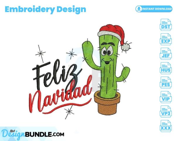 feliz-navidad-embroidery-design