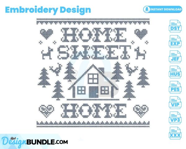 home-sweet-home-embroidery-design