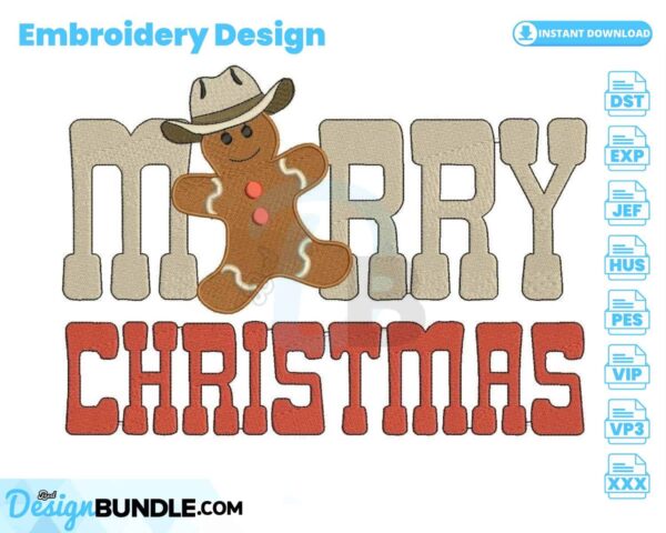 cowboy-gingerbread-merry-christmas-embroidery-design
