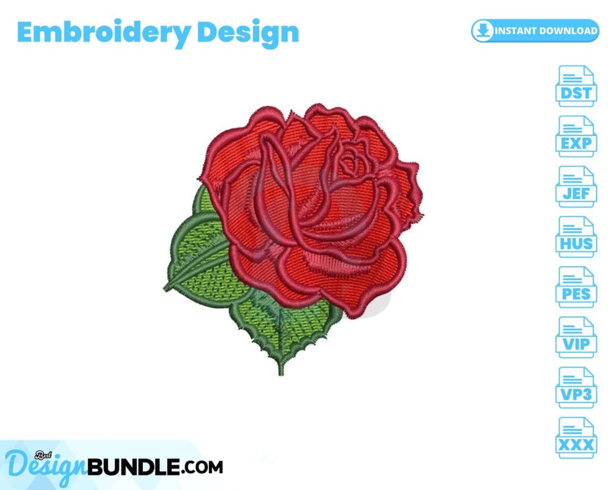 rose-embroidery-design