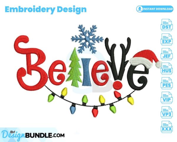 christmas-believe-embroidery-design