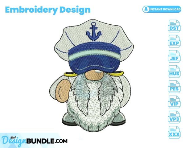 navy-gnome-embroidery-design