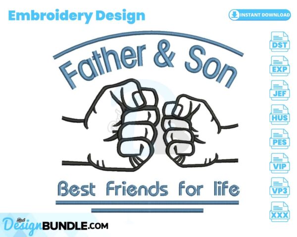 father-and-son-embroidery-design