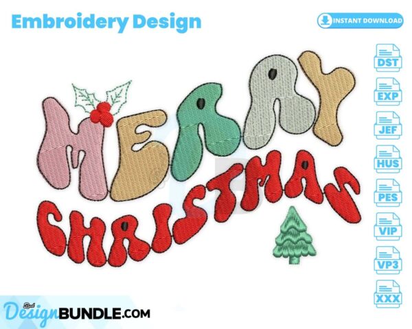 merry-christmas-embroidery-design