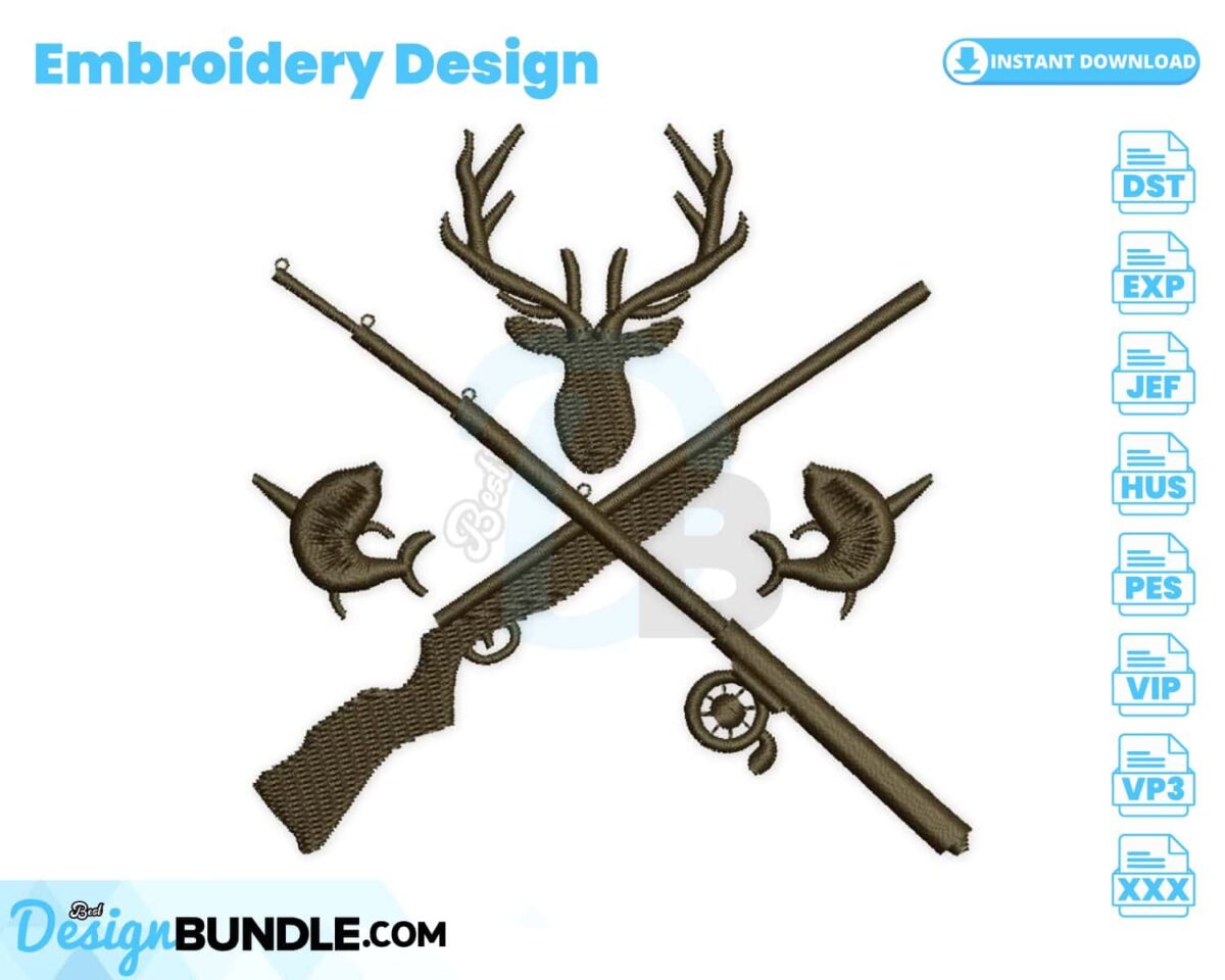 hunting-and-fishing-embroidery-design