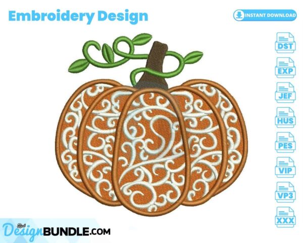 pumpkin-embroidery-design