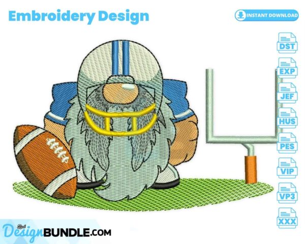 football-gnome-embroidery-design
