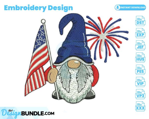 patriotic-gnome-embroidery-design