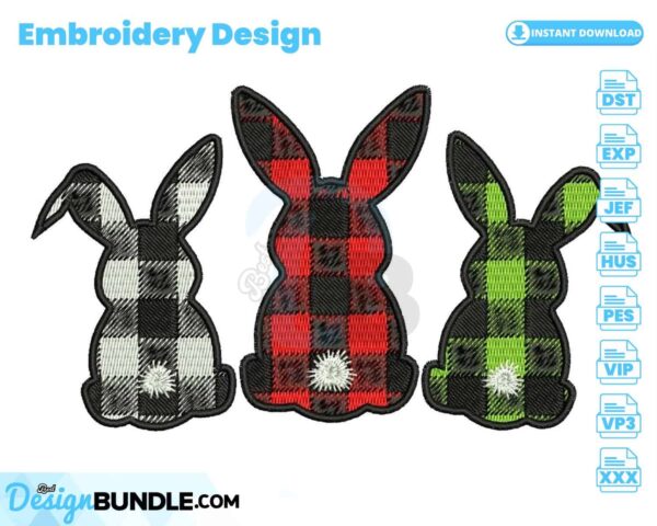 easter-plaid-rabbits-embroidery-design