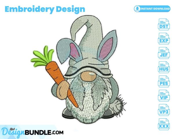 bunny-easter-gnome-embroidery-design