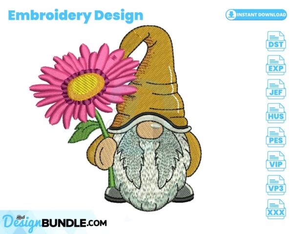 september-aster-gnome-embroidery-design