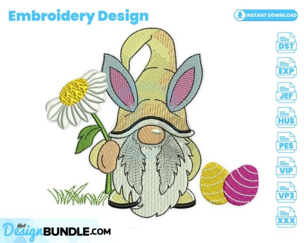 easter-gnome-embroidery-design