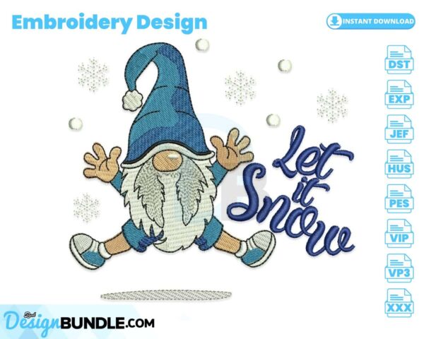 let-it-snow-christmas-gnome-embroidery-design