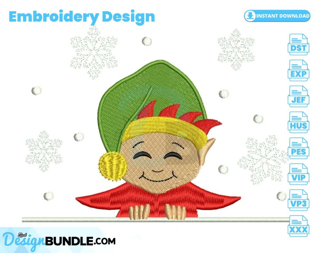 christmas-elf-split-embroidery-design