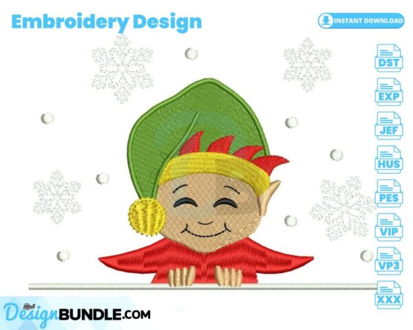 christmas-elf-split-embroidery-design