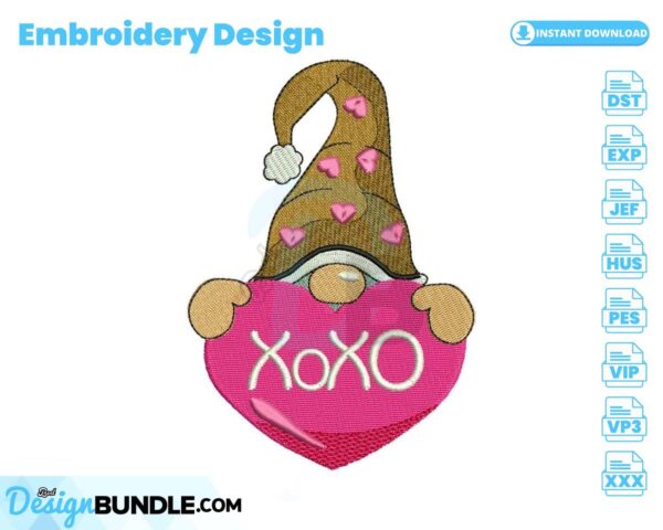 xoxo-gnome-embroidery-design