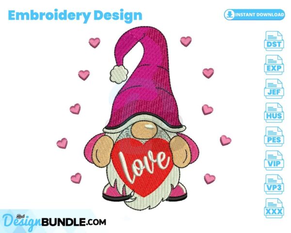 love-gnome-embroidery-design