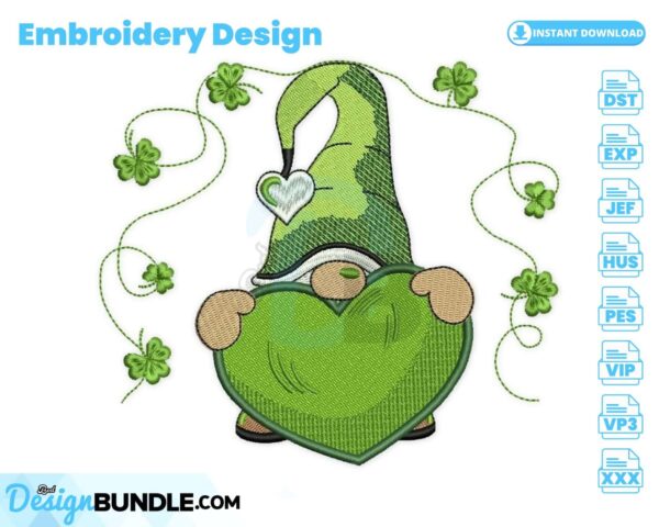 st-patricks-day-gnome-embroidery-design
