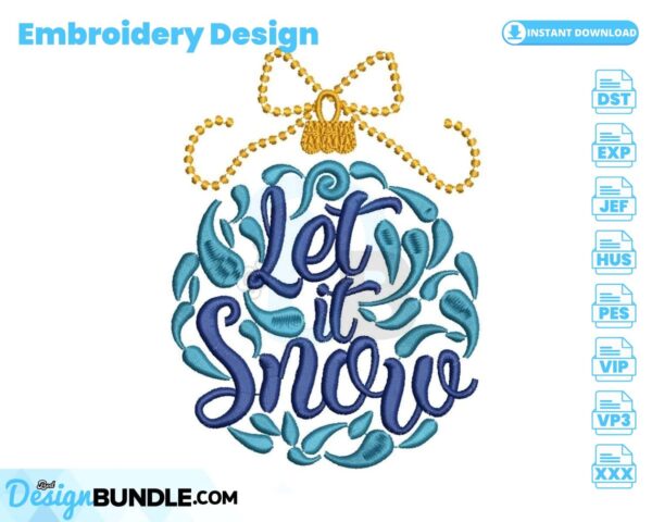 christmas-ball-let-it-snow-embroidery-design