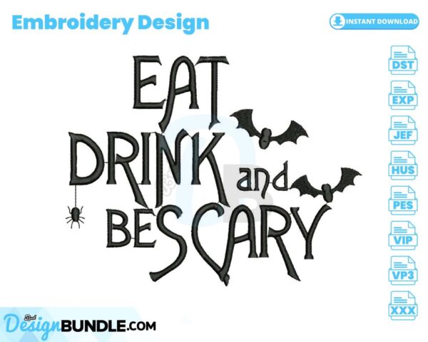 eat-drink-and-be-scary-embroidery-design