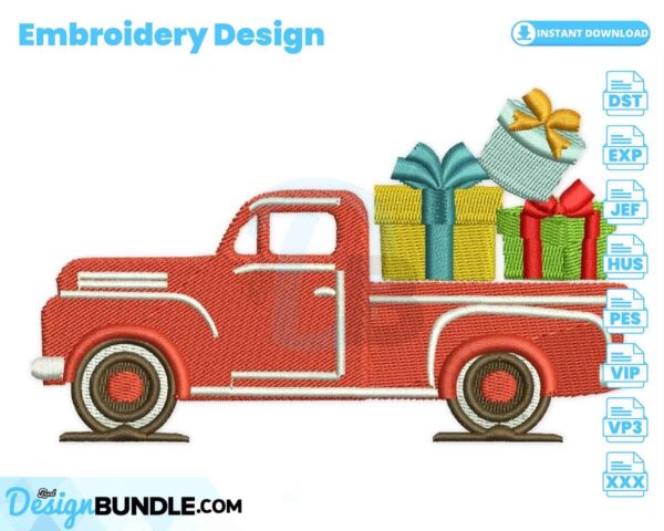christmas-vintage-pickup-embroidery-design