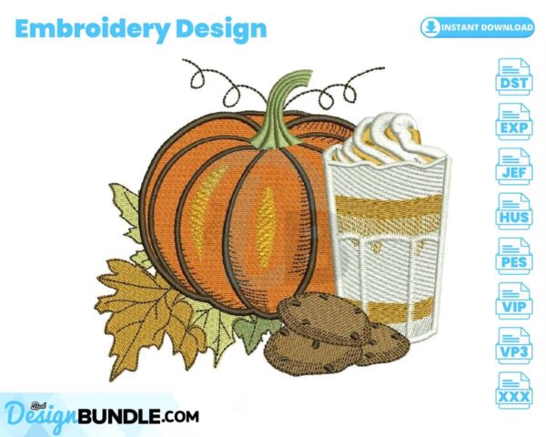 pumpkin-spice-embroidery-design