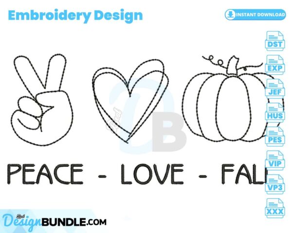 peace-love-fall-embroidery-design