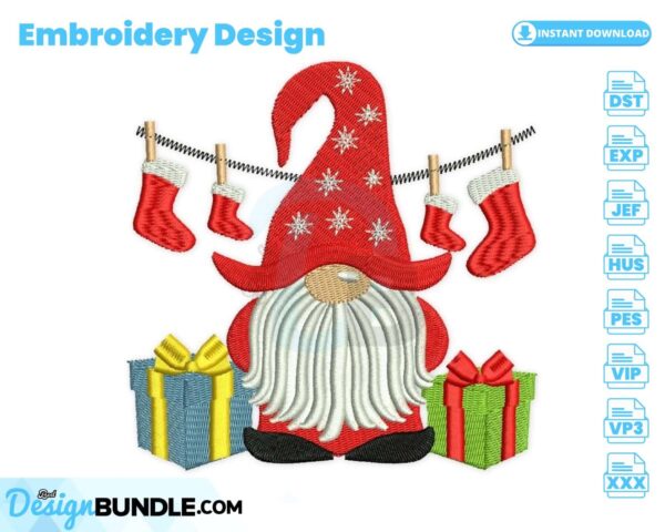 christmas-gnome-embroidery-design