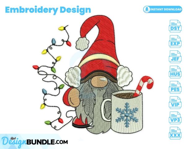 xmas-lights-gnome-embroidery-design