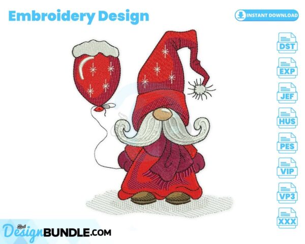 winter-gnome-balloon-embroidery-design