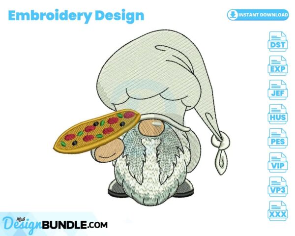 pizza-gnome-embroidery-design