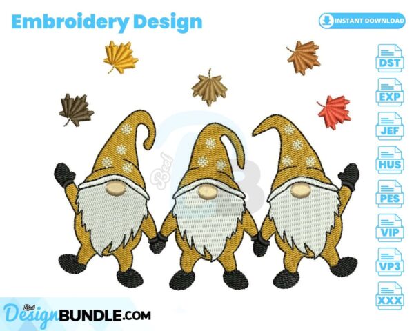 autumn-gnomes-embroidery-design