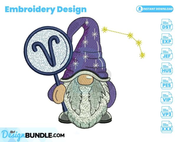 aries-horoscope-gnome-embroidery-design