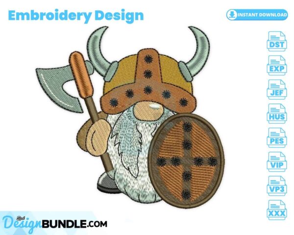 viking-gnome-embroidery-design
