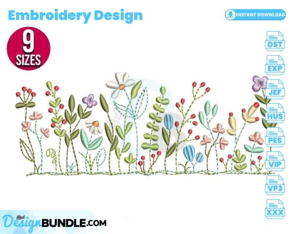 wildflowers-embroidery-design