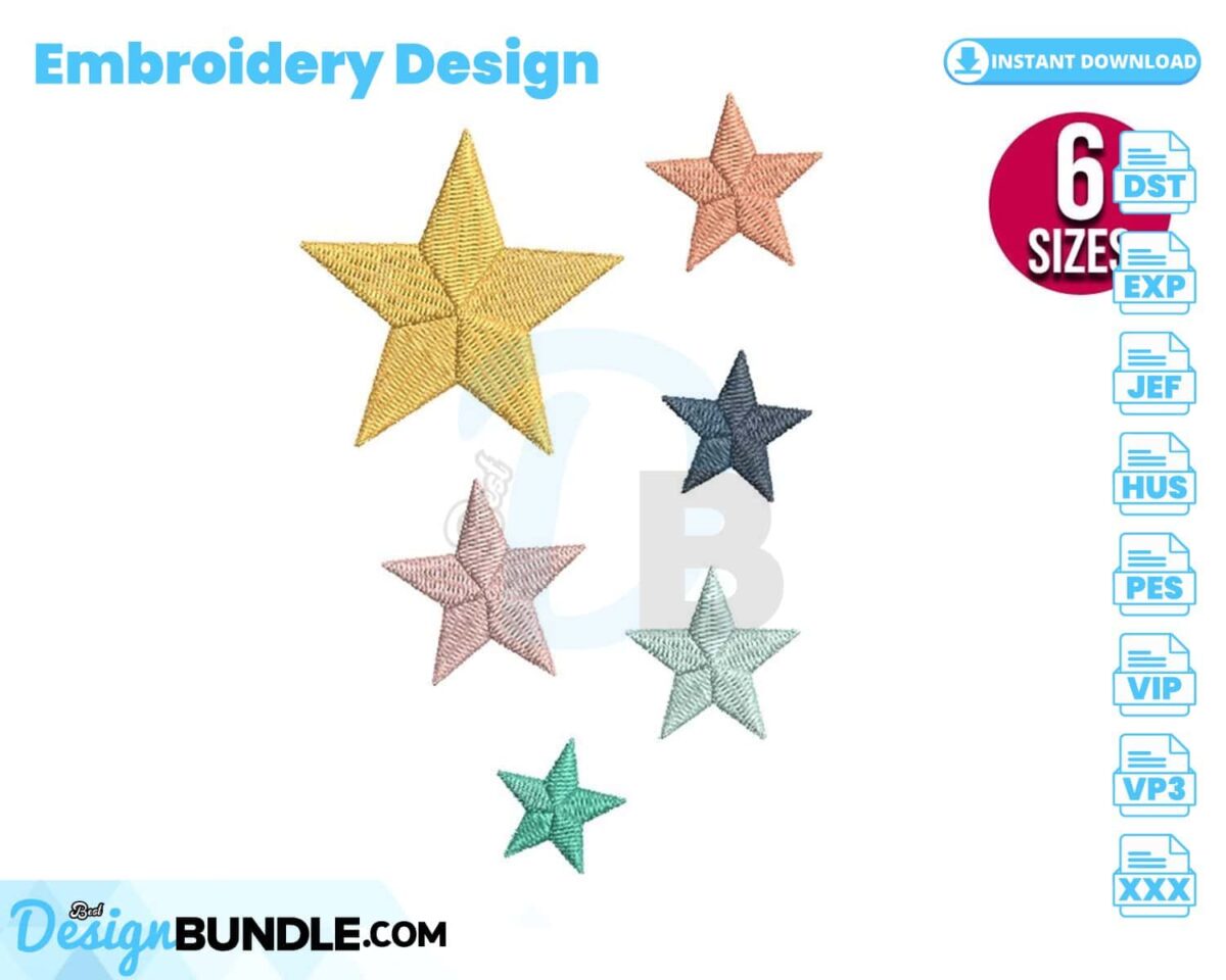 stars-embroidery-design