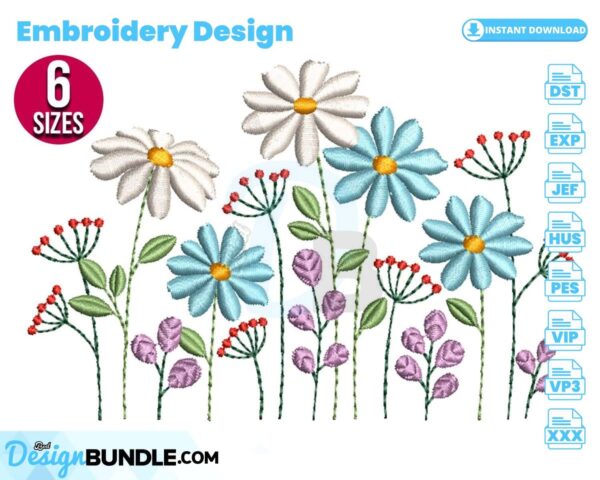 wildflowers-embroidery-design